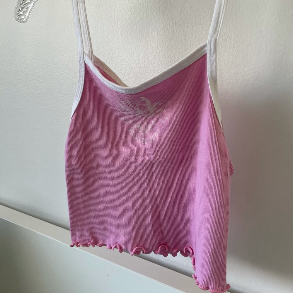 Pink brandy tank top